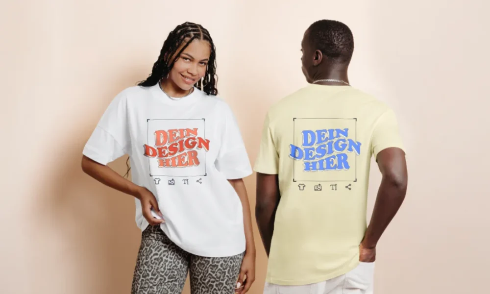 T-Shirt und Druck
