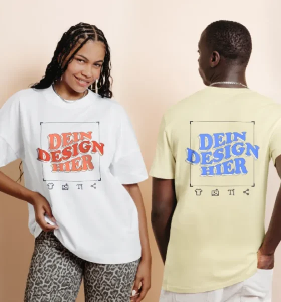 T-Shirt und Druck