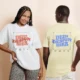 T-Shirt und Druck
